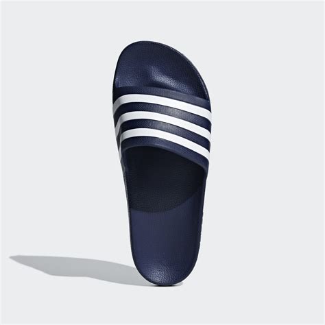 adidas badslippers adilette blauw|Adidas aqua slides blue.